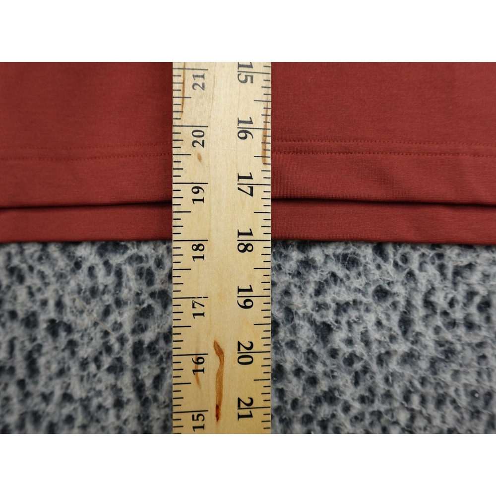 Adidas Cropped Sweatshirt Womens S Rust Excellent Aeroready Side Tie JD4213 - Picture 4 of 9